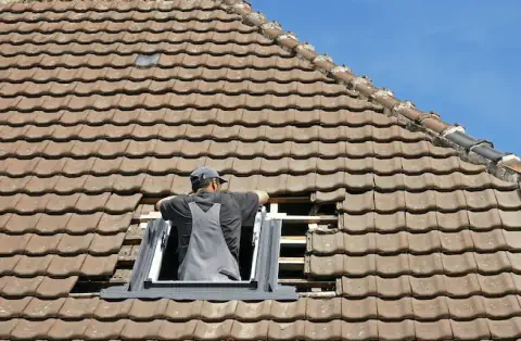 Pose de velux - Thilay
